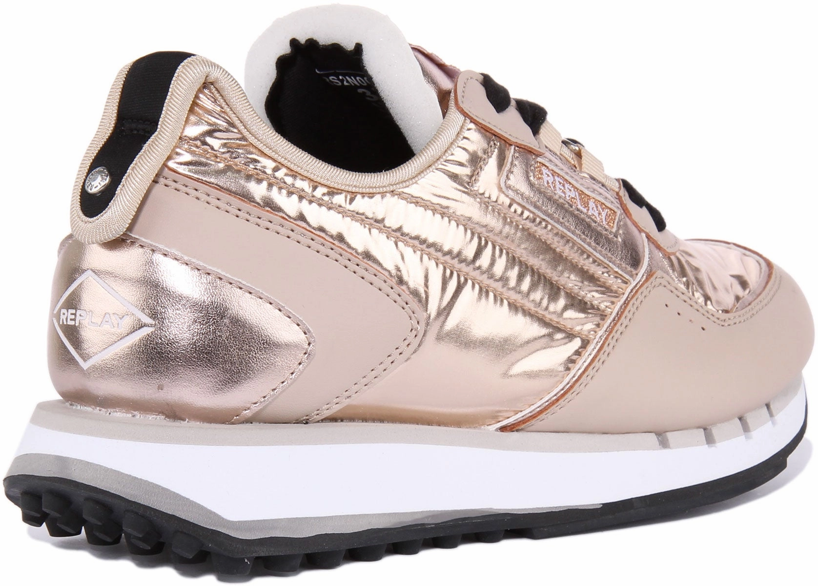 Replay R81W Space In Rose Gold For Women Enhanced comfort