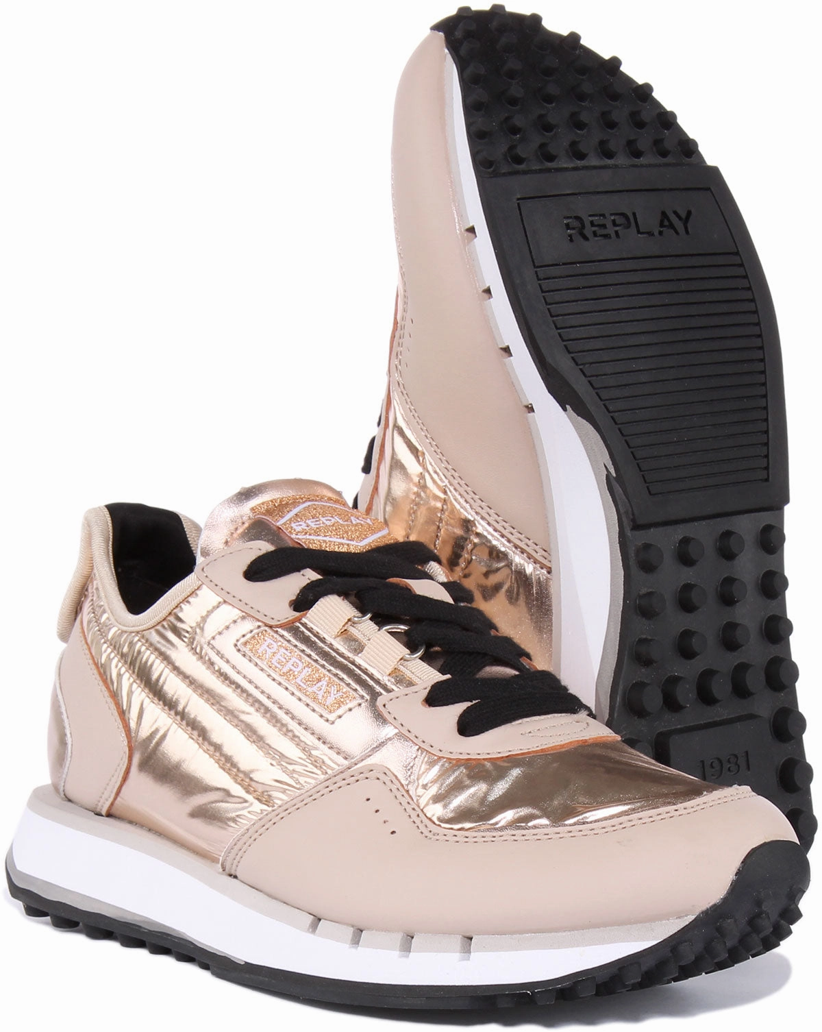 Replay R81W Space In Rose Gold For Women Enhanced comfort