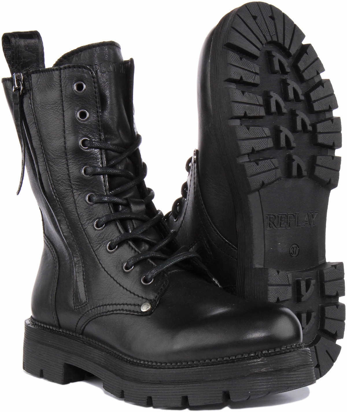 Replay Standing In Black For Women Rugged Adventure