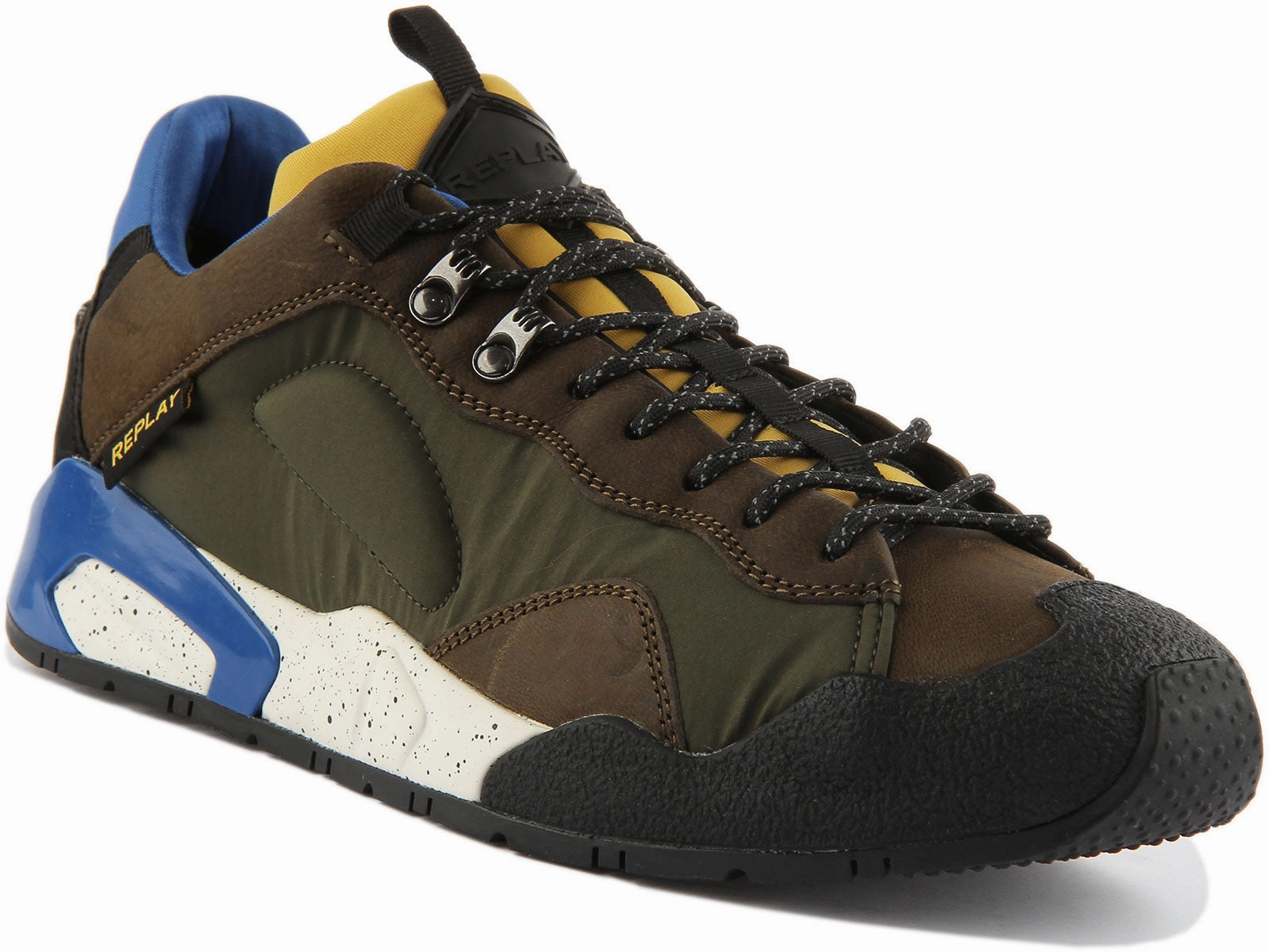 Gym ready Controlled Motion Replay Waterlines In Army Green For Men