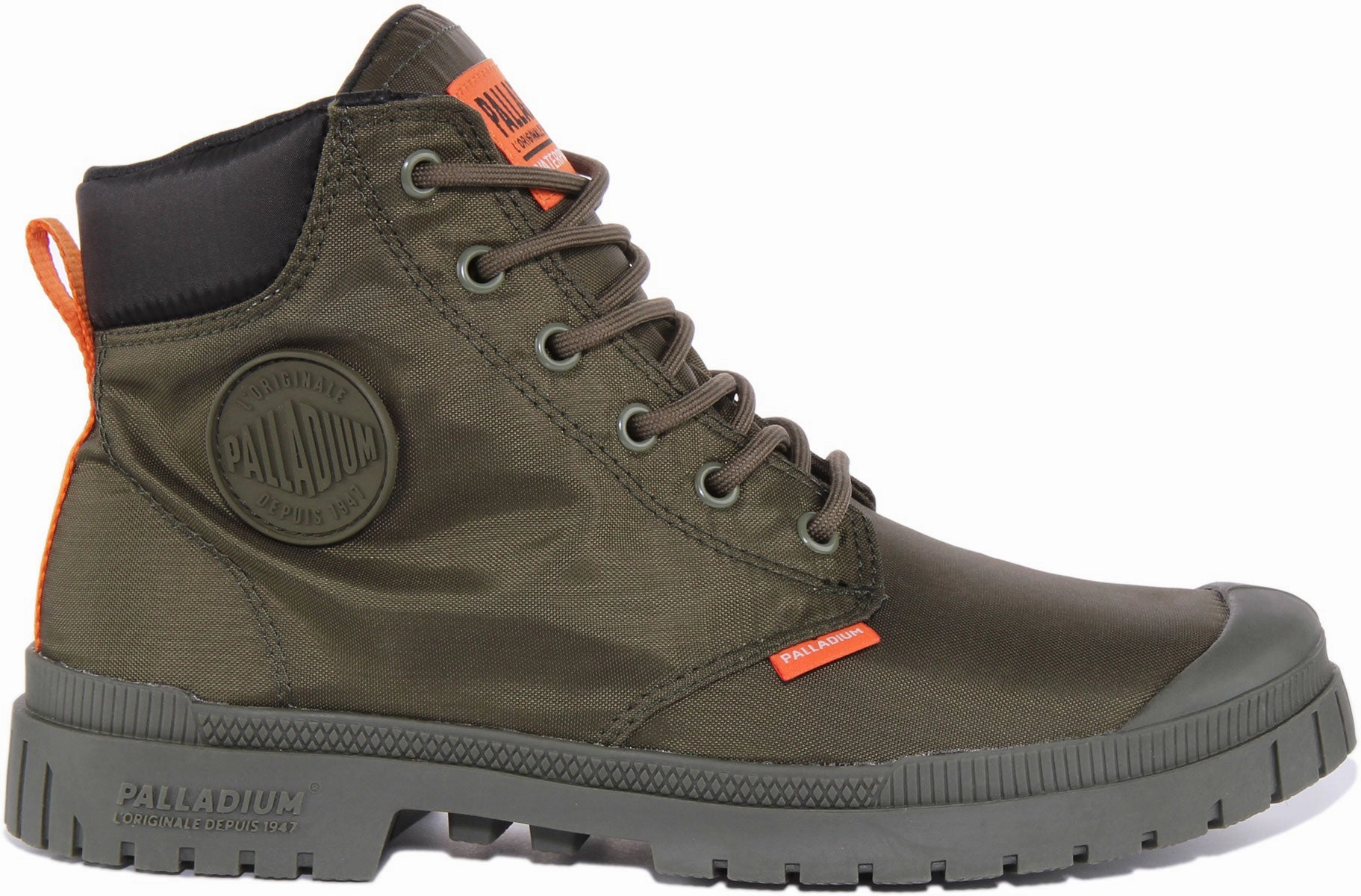 Resist Wear Palladium Pampa SP20 In Olive Boots