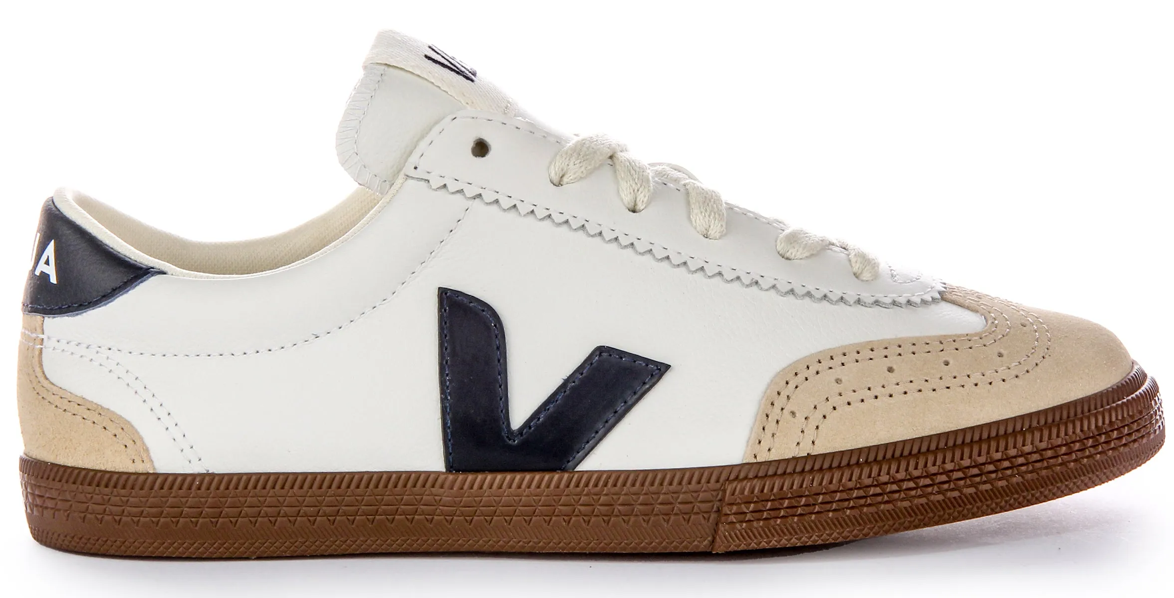 resistant Veja Volley In White Navy For Women