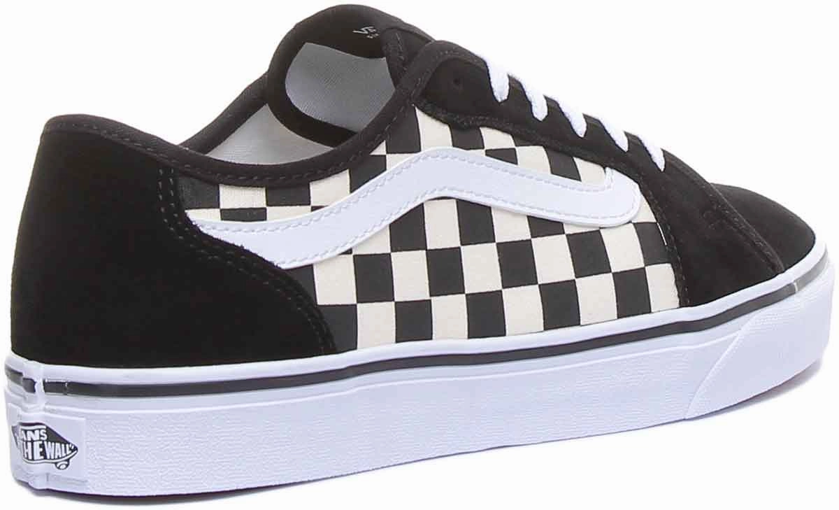 Responsive cushioning Vans Filmore Decon In Black White For Ladies