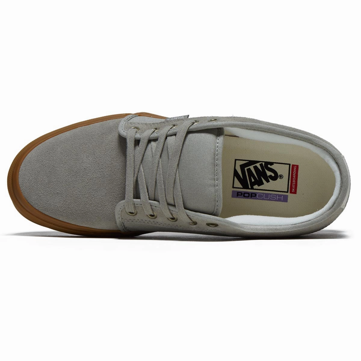 Responsive Grip Vans Skate Chukka Low Shoes - Sea Fog/Gum