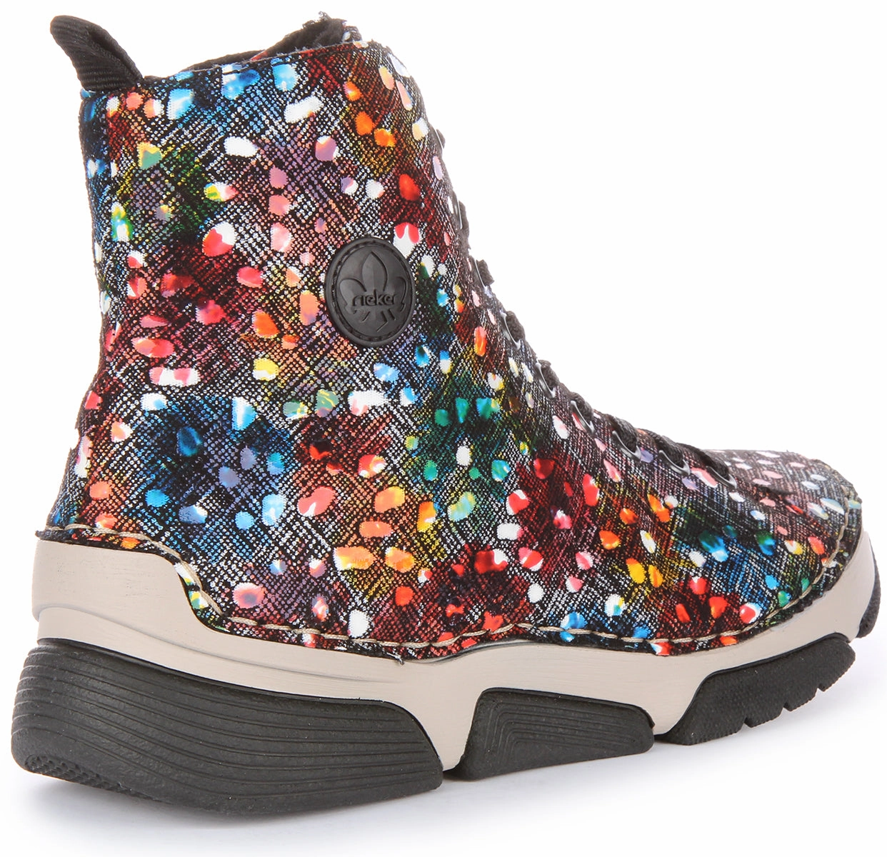 Rieker 45910-90 In Multicolour Ankle Boots For Women Trail Secure