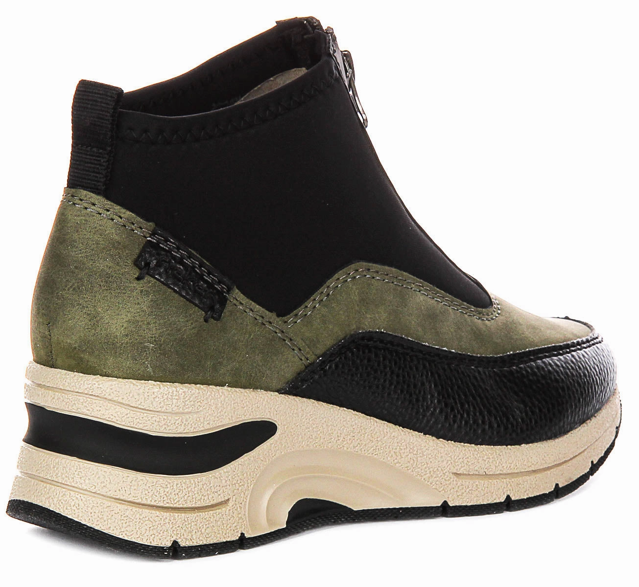 Rieker N9362-54 In Khaki For Women Outdoor Trek Boots Max