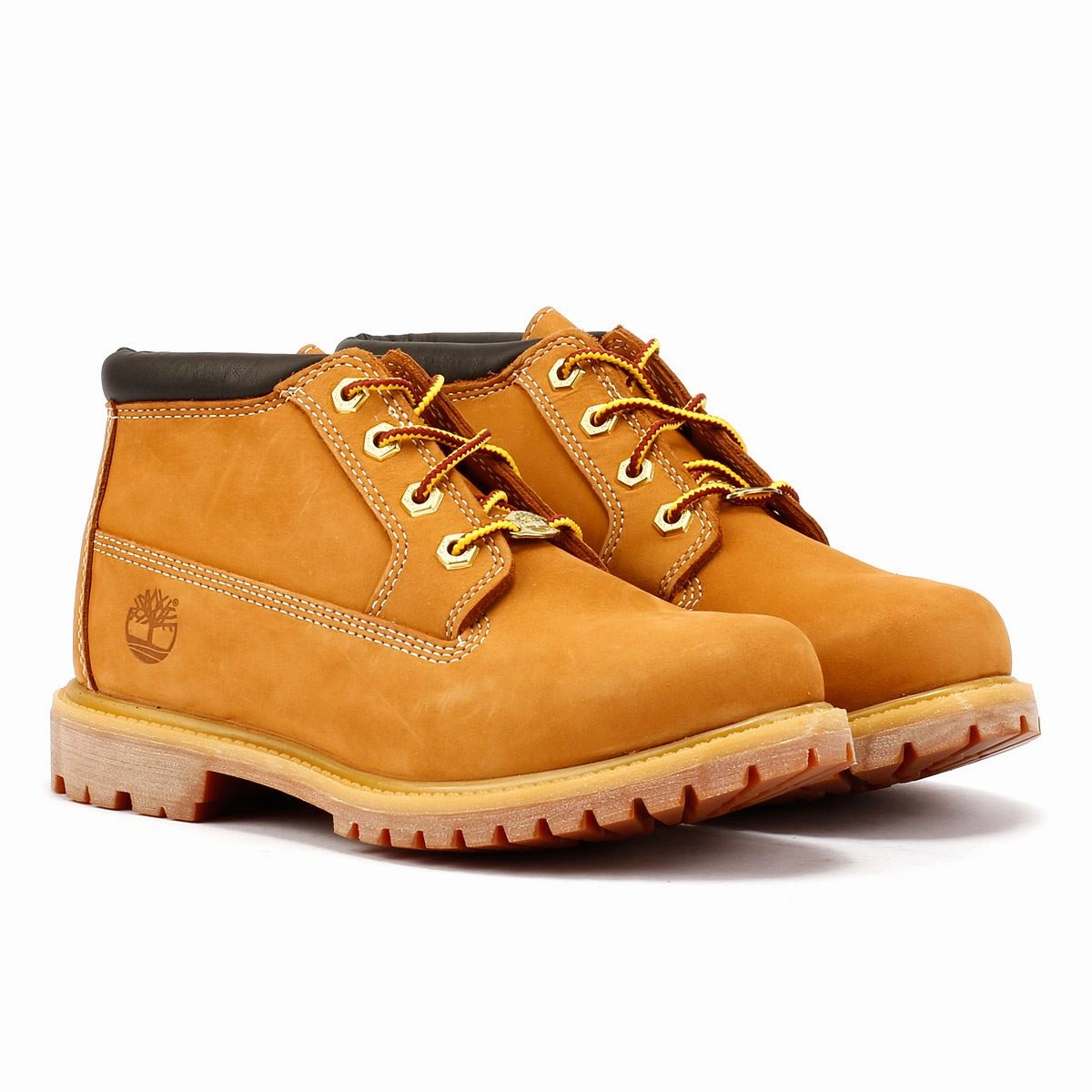 Road Tough Timberland Nellie Mid Chukka Leather Women's Wheat Boots