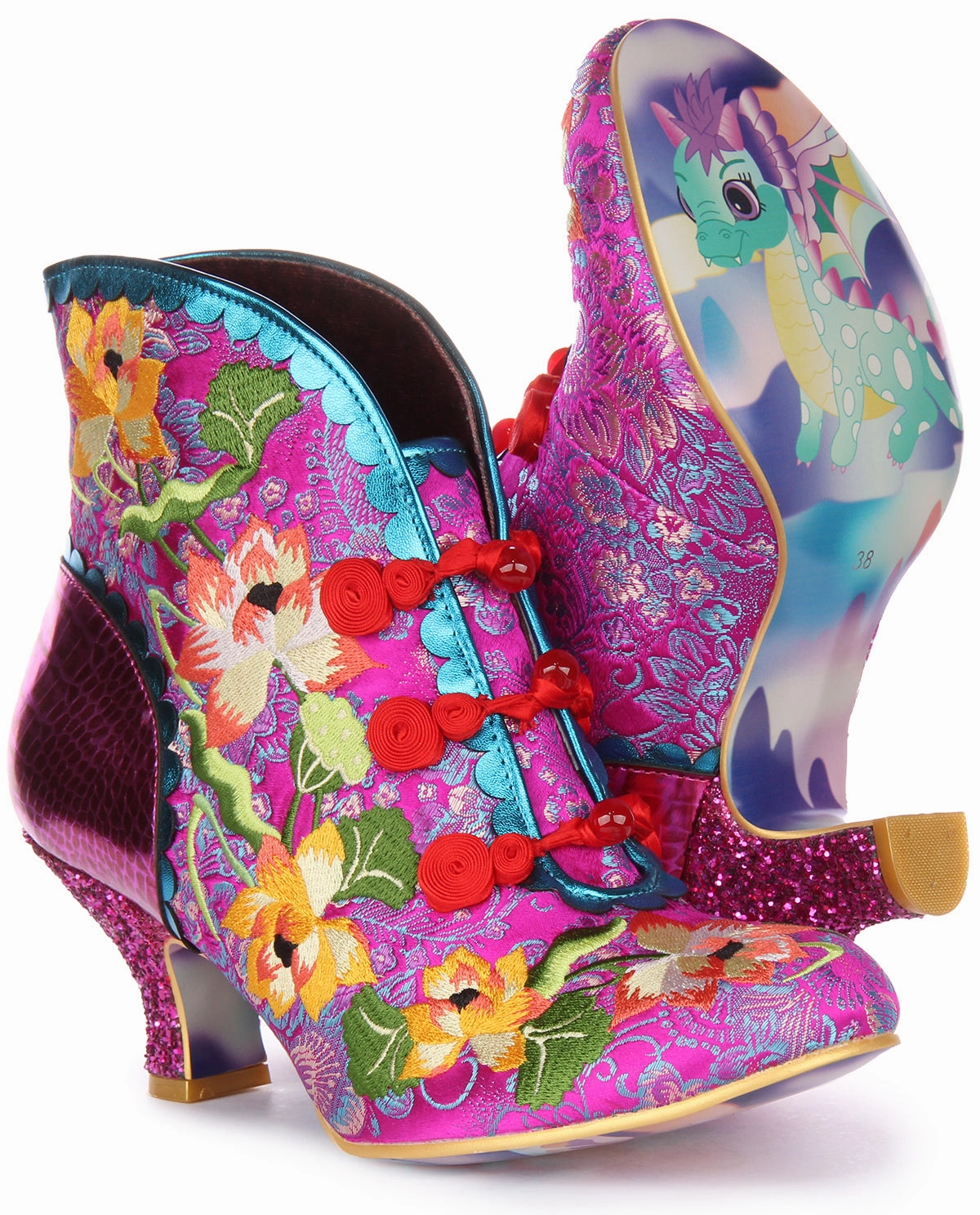 Rock Guard Irregular Choice Lotus Eater In Pink Multi For Women