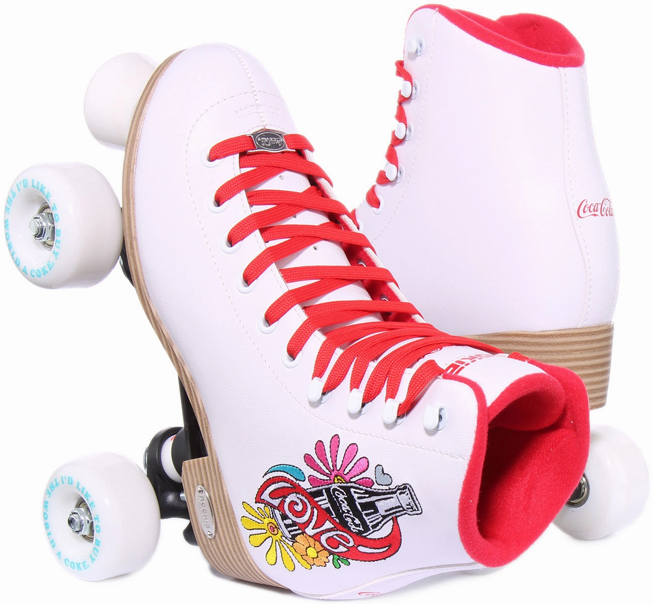 Rookie X Coca Cola Love White In White For Women Agile Step