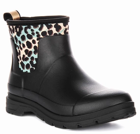 Dust Guard Ariat Kelmarsh Shorti In Black Multicolour Leopard For Women