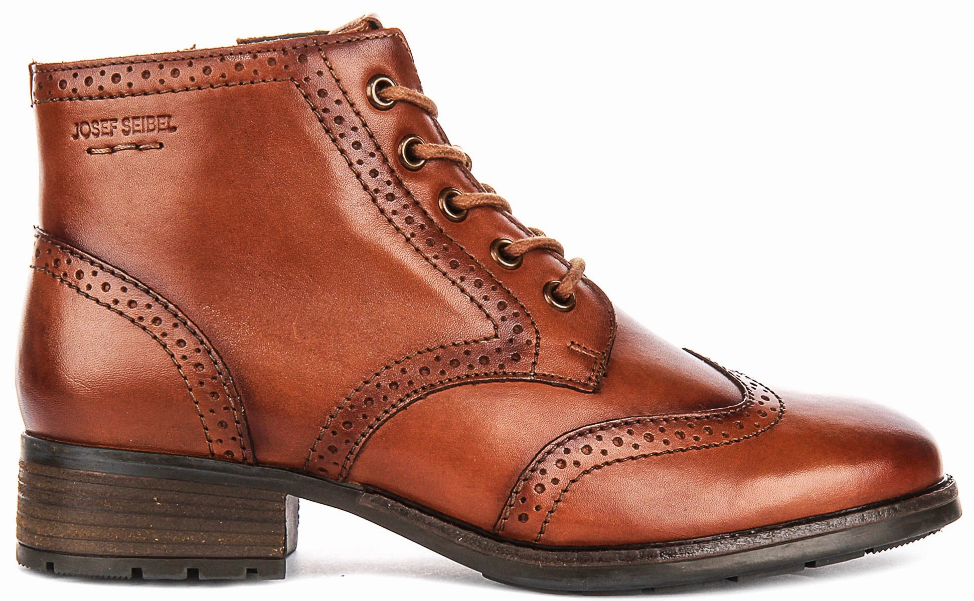 Rugged Endurance Josef Seibel Kate 11 In Cognac For Women