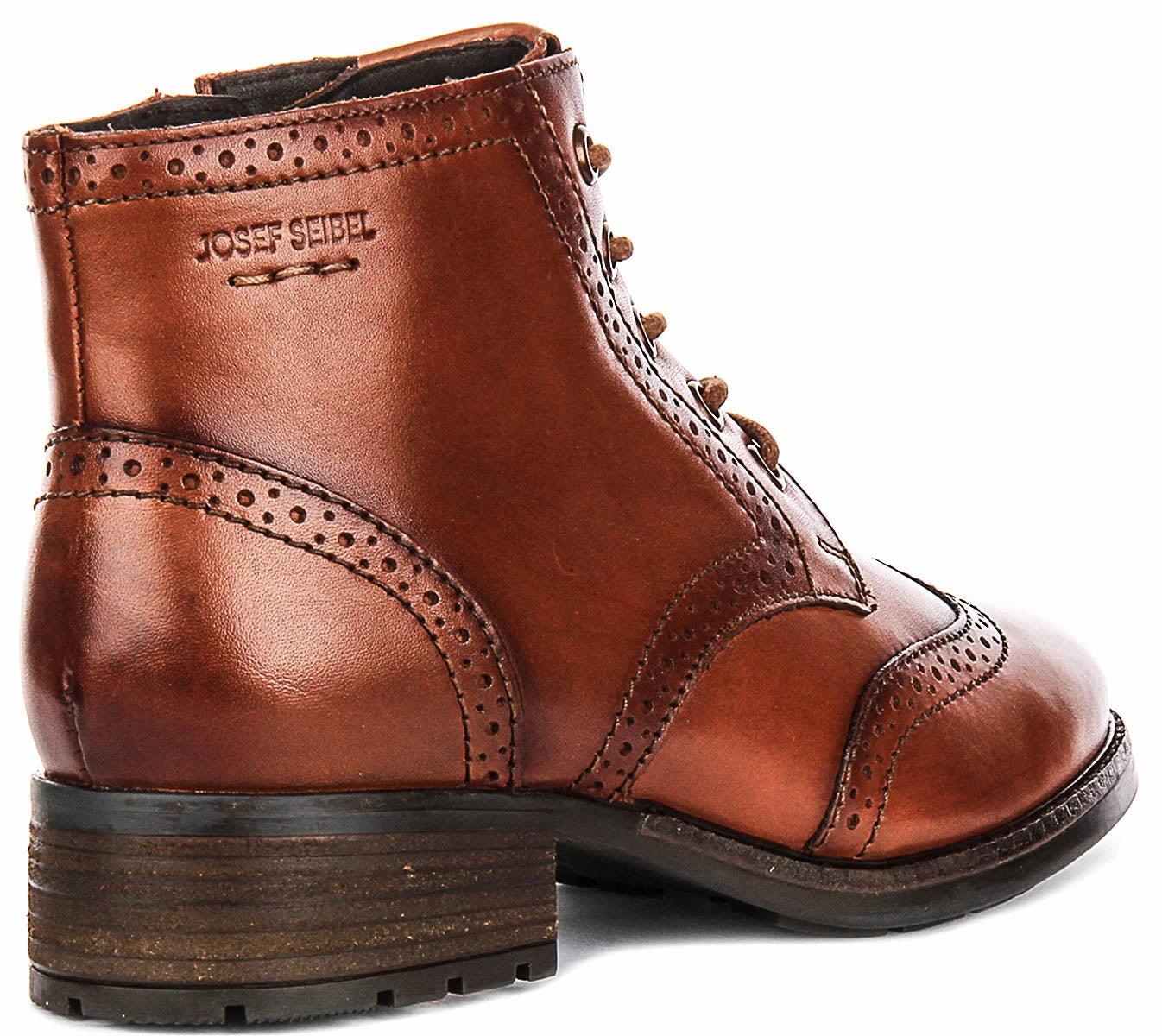 Rugged Endurance Josef Seibel Kate 11 In Cognac For Women
