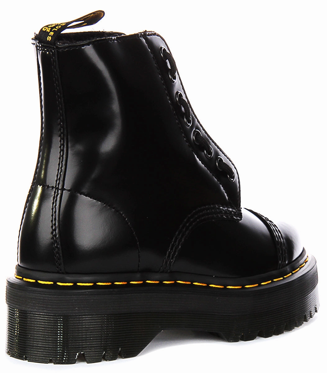 Rugged Peak Boots Gear Dr Martens Sinclair Fur Lined In Black For Women