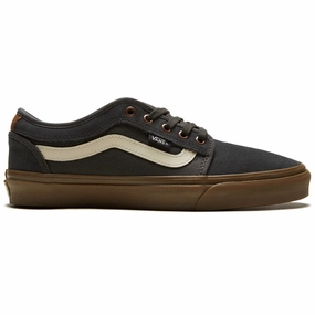 Vans Chukka Low Sidestripe Shoes - Herringbone Dark Grey/Gum Pro Action Ride