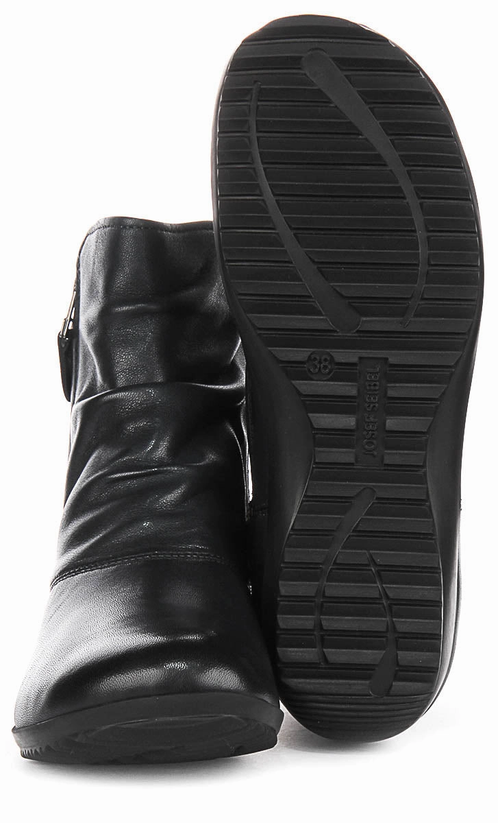 Rugged Terrain Boots Josef Seibel Naly 24 In Navy For Women