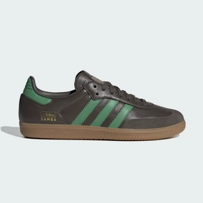 engraved - finish - design shoes adidas - Samba OG - Shadow Olive/Preloved Green - Unisex [IG6175]