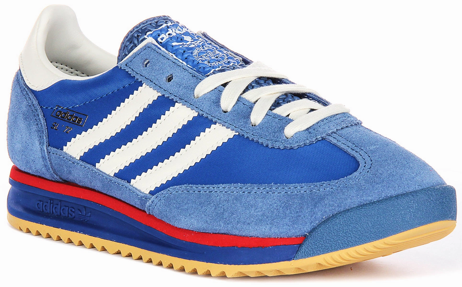 logo - laced shoes maximalist Adidas SL 72 RS In Blue White for Juniors