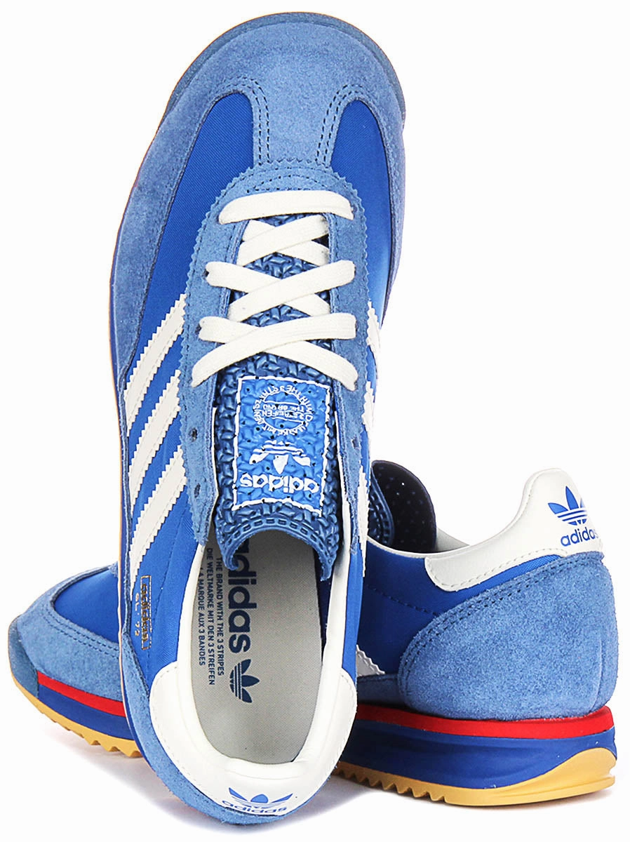 Running Service Adidas SL 72 RS In Blue White for Juniors