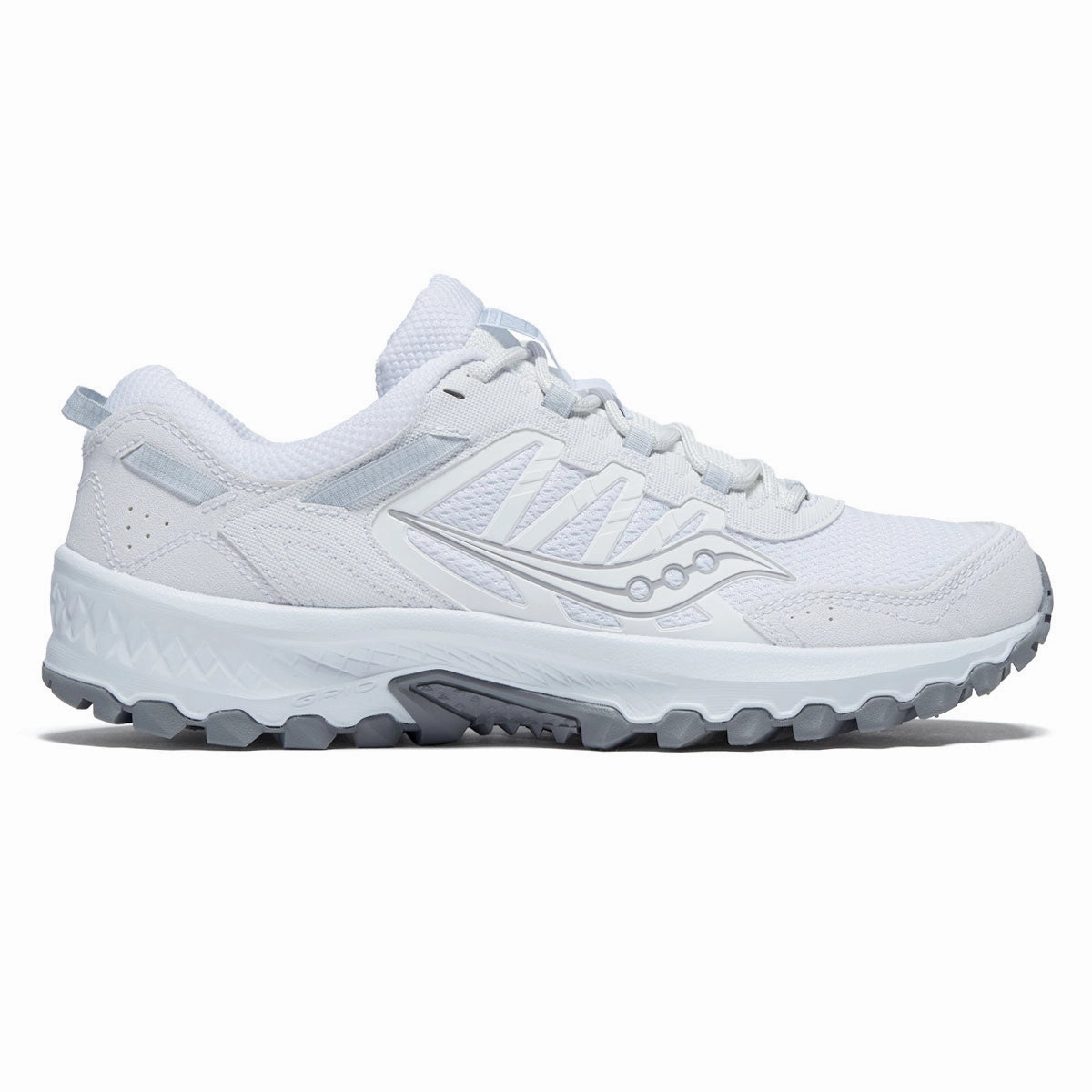 Running Transparency Saucony Grid Peak Shoes - White