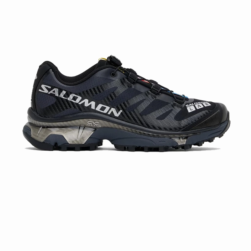 SALOMON - XT-4 OG - Black/Ebony/Silver Metallic - Unisex [471329] slim fit