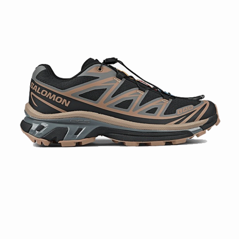 SALOMON - XT-6 - Black/Portabella/Pewter - Unisex [475824] Foam Core