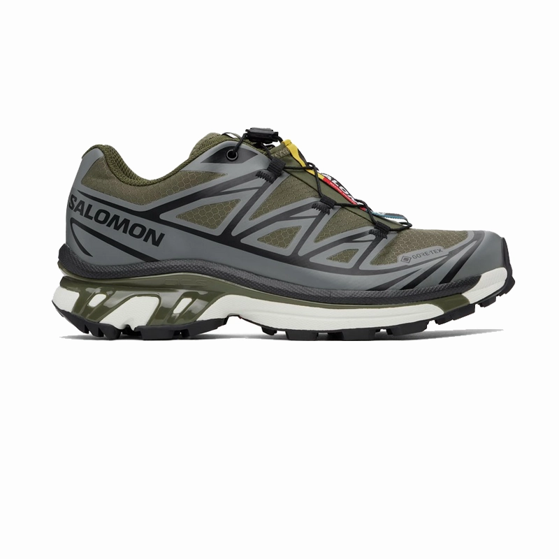 SALOMON - XT-6 GTX Gore-Tex - Olive Night/Sedona Sage/Black - Unisex [477327] Fast Move Profile