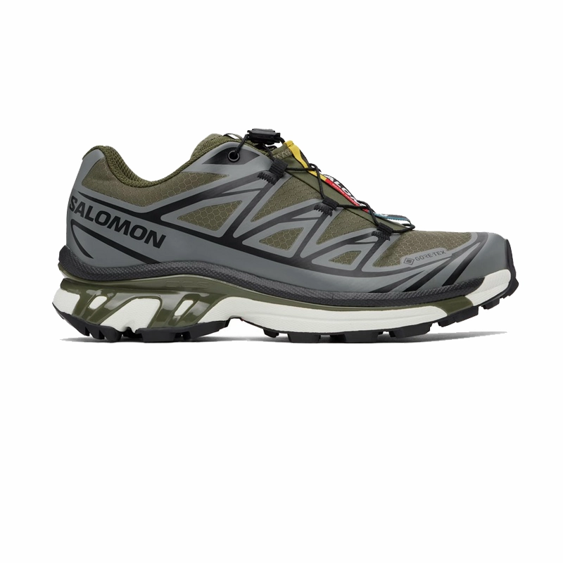 SALOMON - XT-6 GTX Gore-Tex - Olive Night/Sedona Sage/Black - Unisex [477327] Fast Move Profile