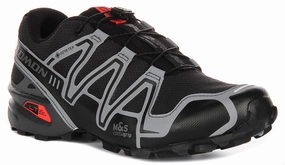 Salomon Speedcross 3 Gortex In Black Red Footwear Essential