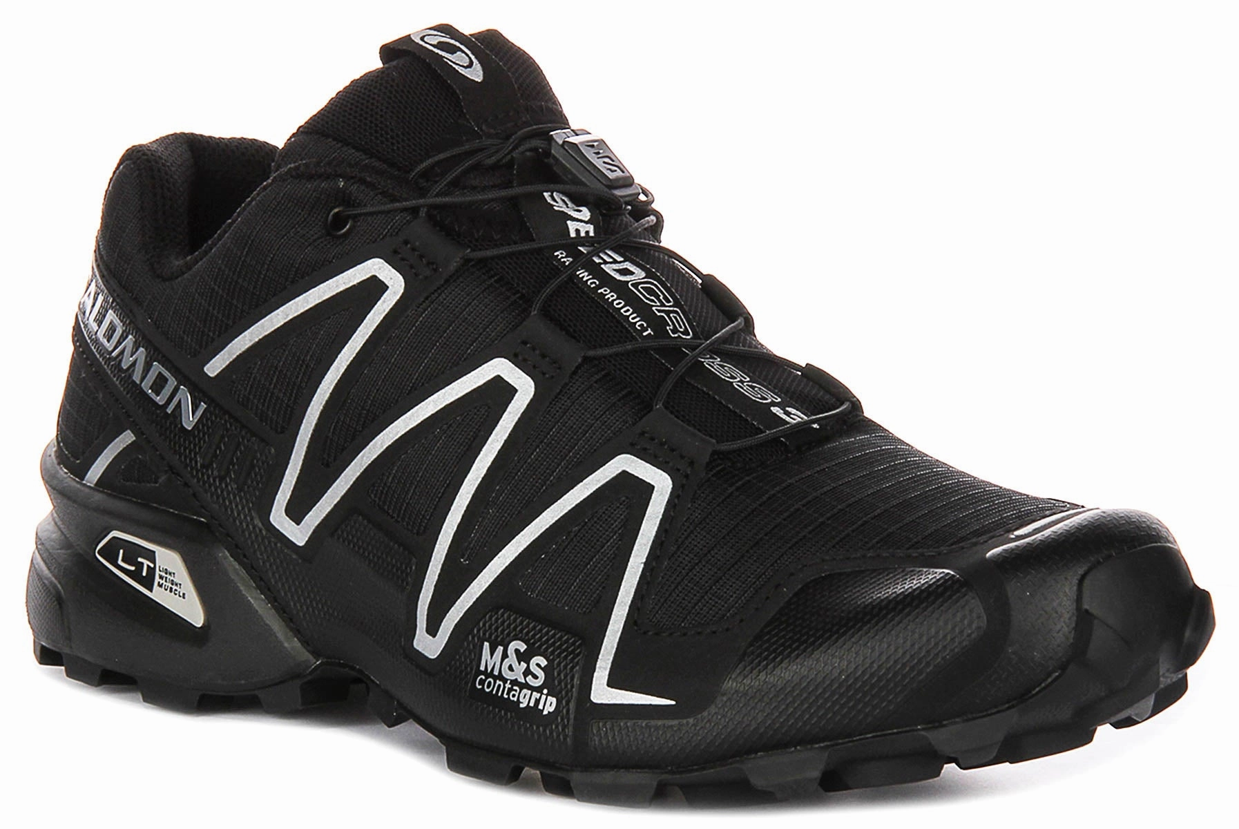 Salomon Speedcross 3 In Black Silver Power Movement