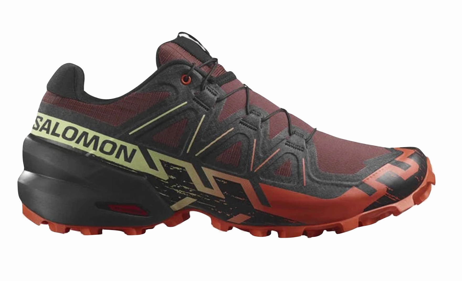 SALOMON Speedcross 6 (Rum Raisin/Cherry Tomato/Cognac) Mens Smart cushioning