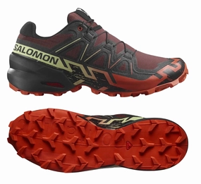 SALOMON Speedcross 6 (Rum Raisin/Cherry Tomato/Cognac) Mens Urban Adventure Easy traction