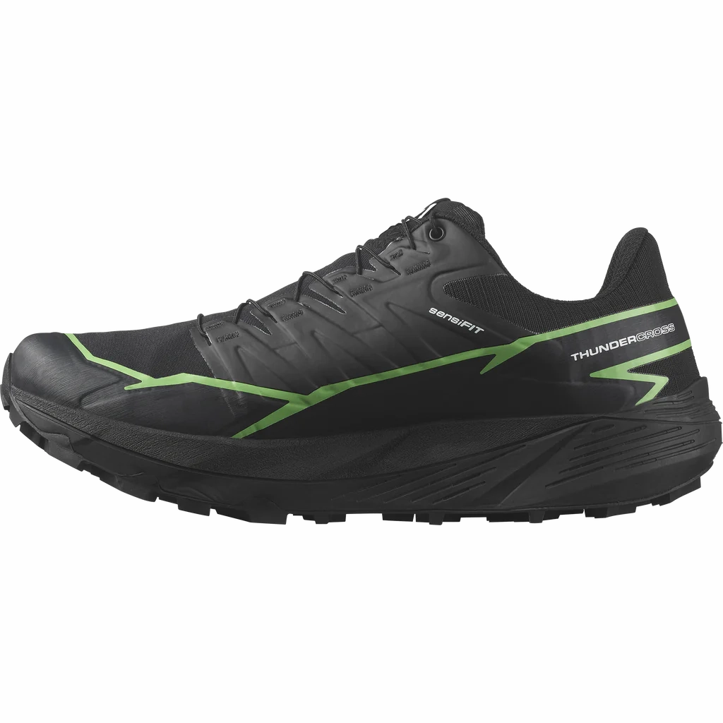 Salomon Thundercross GTX (Black/Green Gecko/Black) Mens All-Day Durability