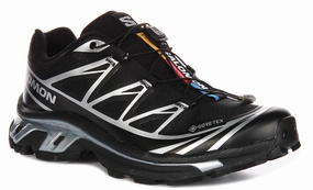 Stretch Comfort Salomon XT 6 Gortex In Black Silver