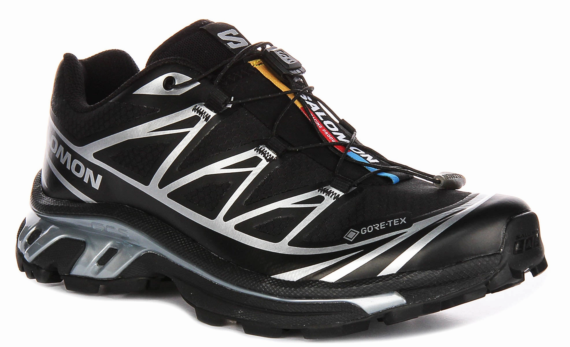 Stretch Comfort Salomon XT 6 Gortex In Black Silver