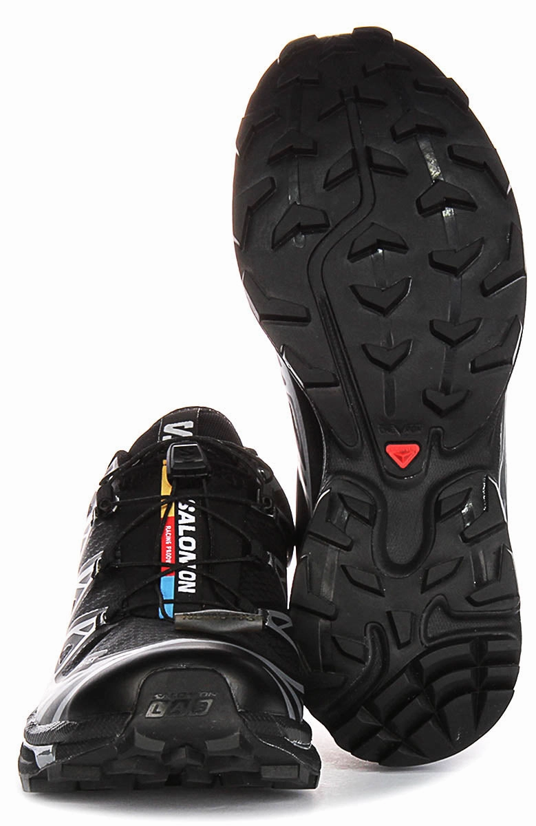 Salomon XT 6 Gortex In Black Silver Breathable piece