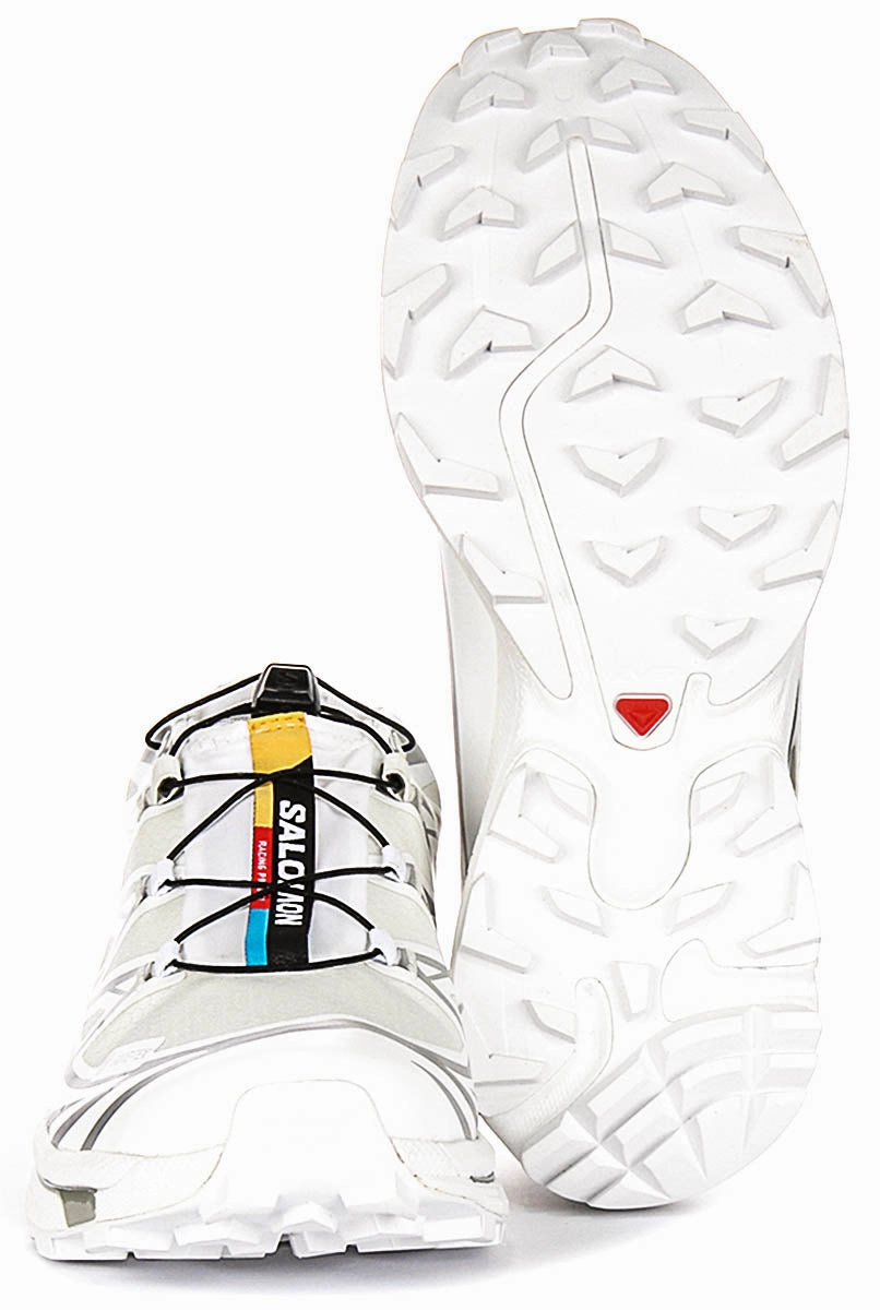 Salomon XT-6 Gortex In White Maximum Support