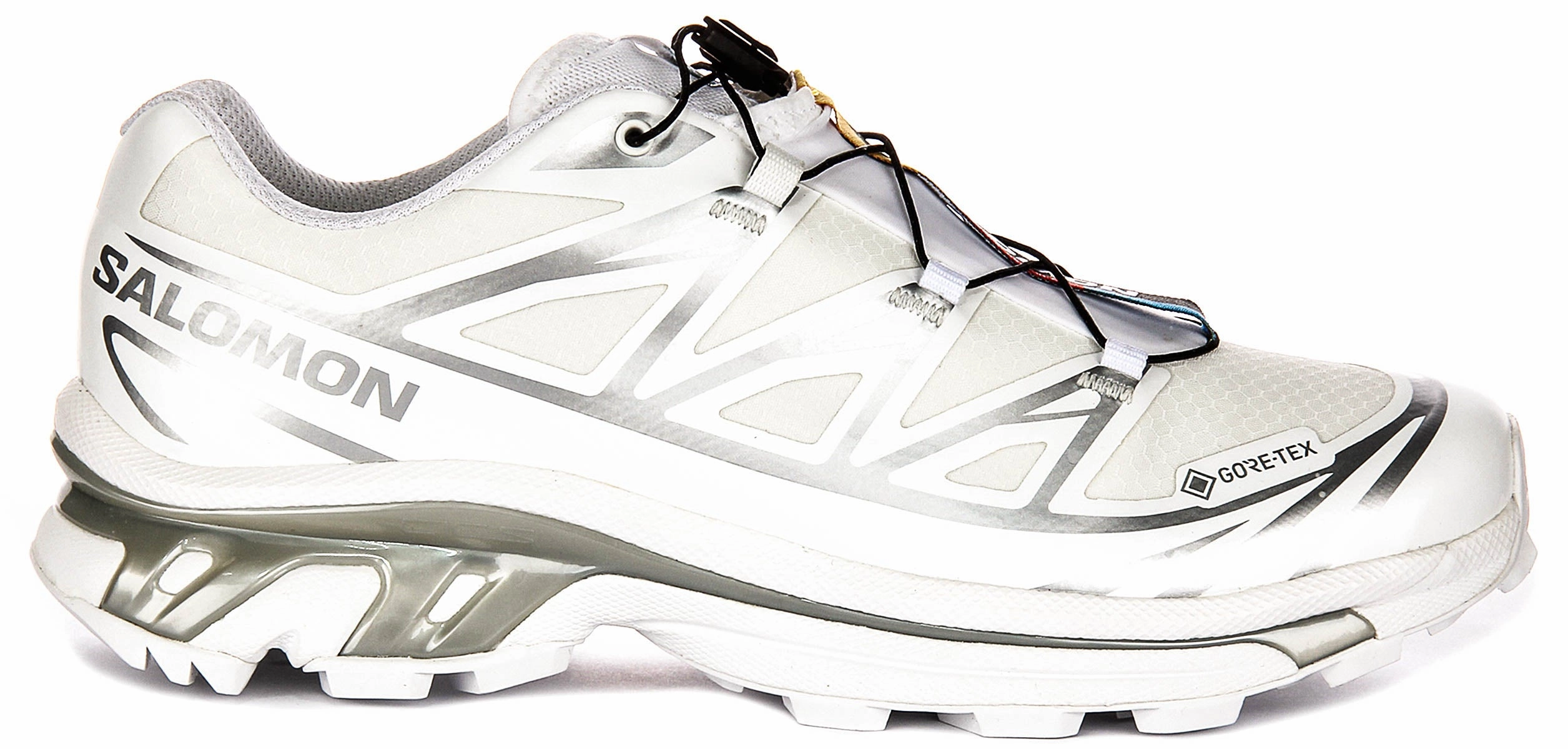 Salomon XT-6 Gortex In White Maximum Support