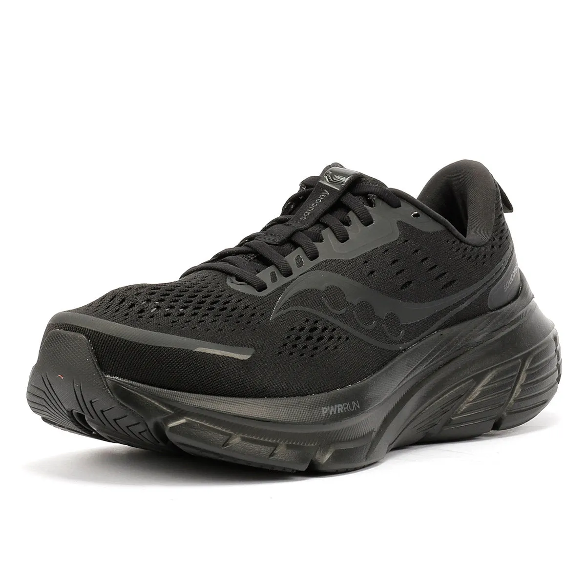Saucony Guide 18 Men's Triple Black Trainers Arch Balance