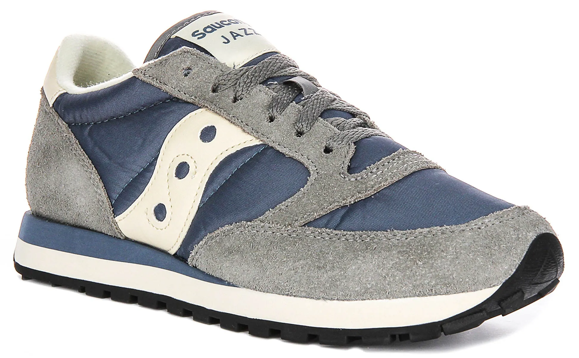 Saucony Jazz Original In Navy White For Men Cushioned Base Outdoor Ready