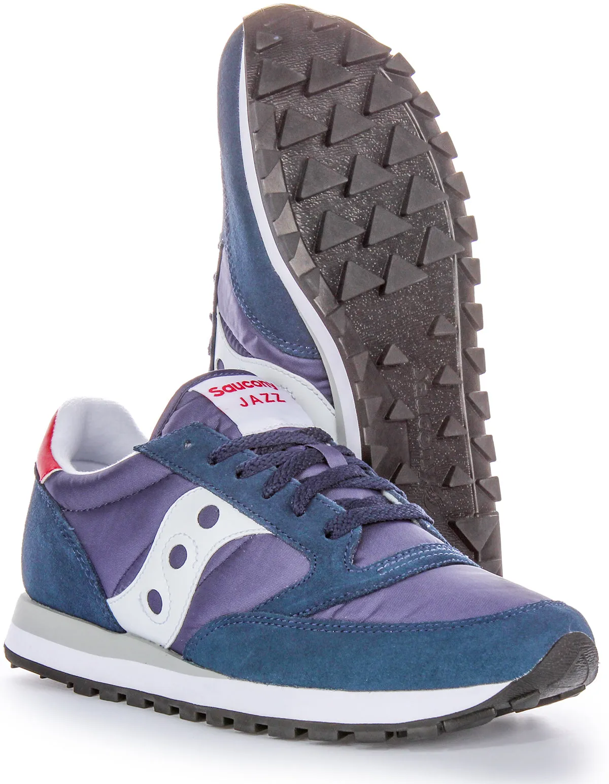 Saucony Jazz Original In Navy White For Men Light Traction