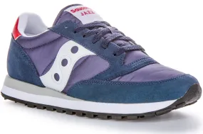 Pull Tab Flow Support Saucony Jazz Original In Navy White For Men