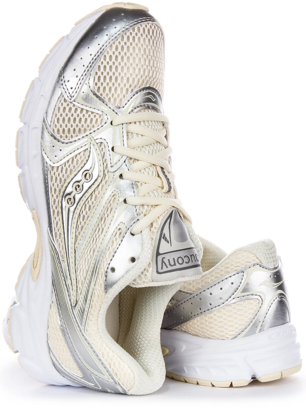 Saucony Ride Millennium In Cream For Women Quick Pivot