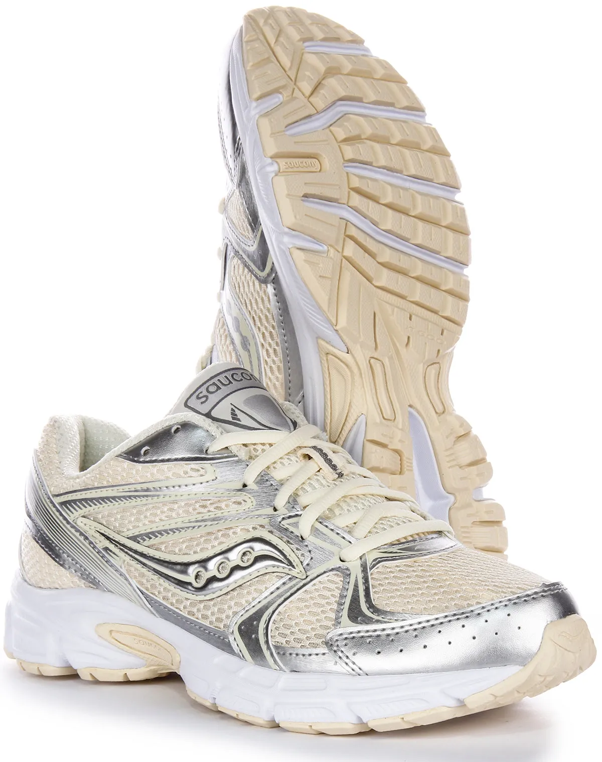 Saucony Ride Millennium In Cream For Women Quick Pivot