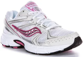 Saucony Ride Millennium In White Pink For Women Training Goal