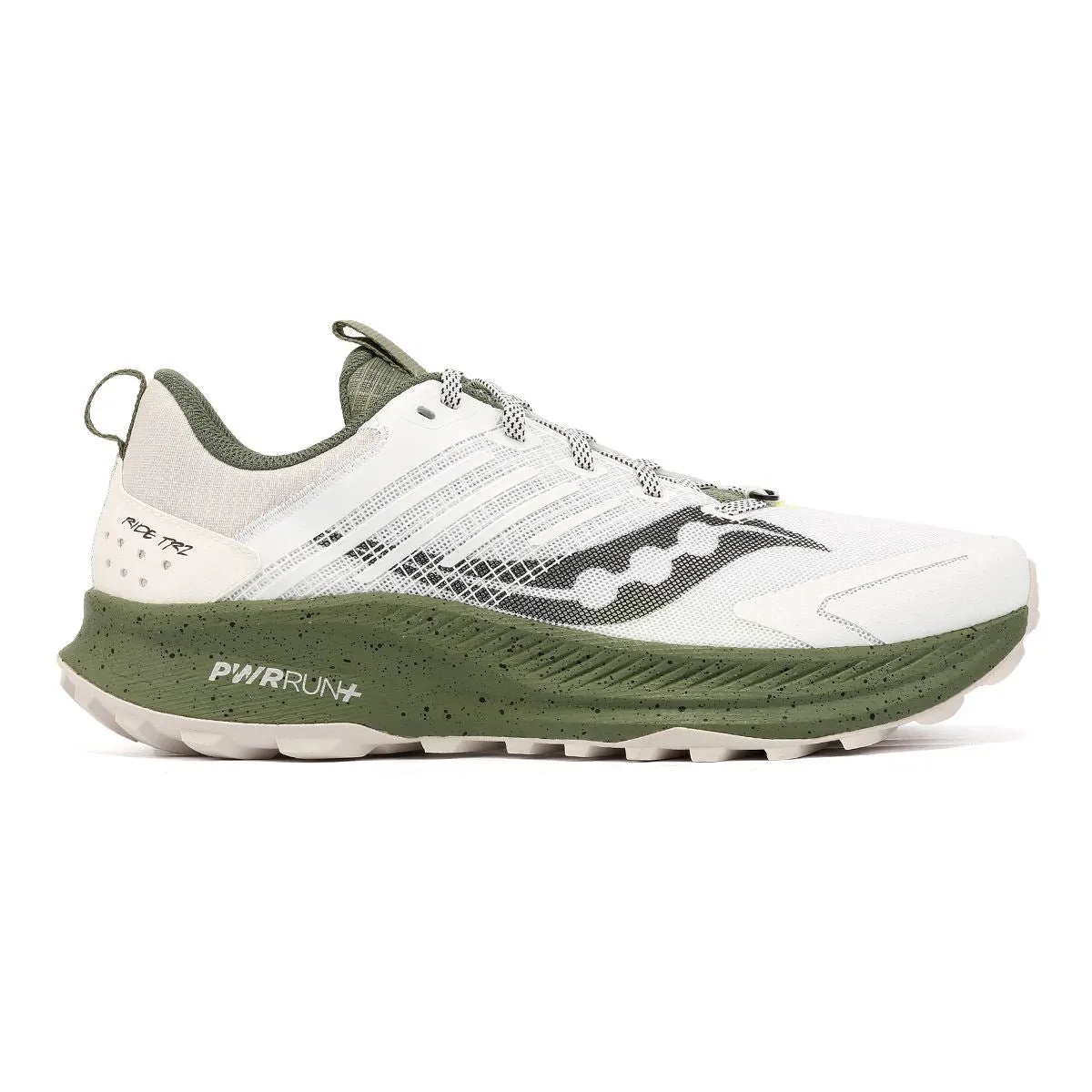 Saucony Ride TR2 Men's White/Olivine Trainers Stability Zone