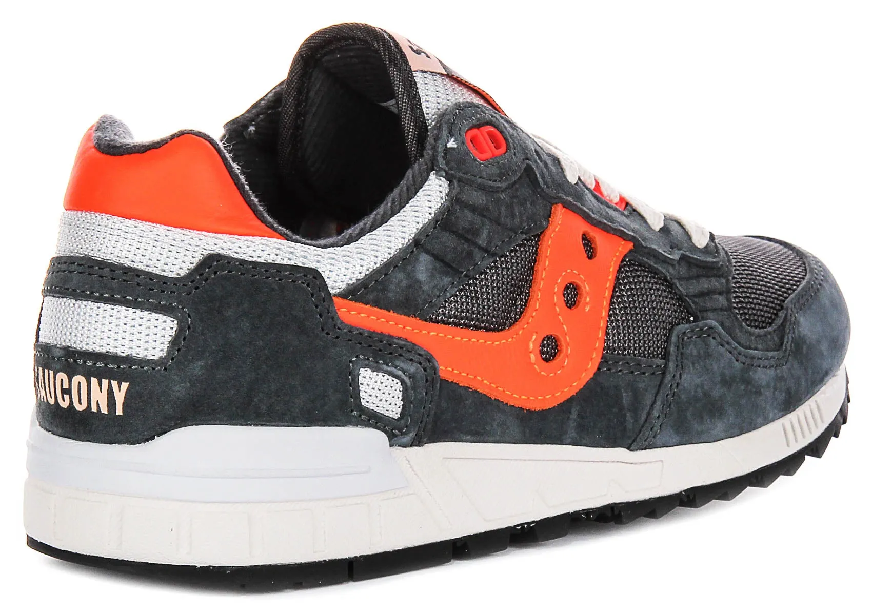 Saucony Shadow 5000 In Grey Orange For Men Light Mesh