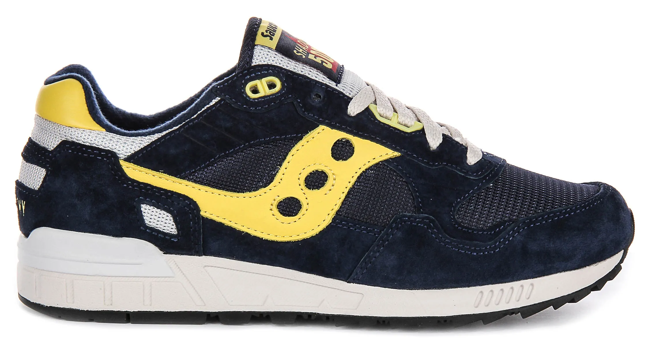 Saucony Shadow 5000 In Navy Yellow For Men Flight Ready