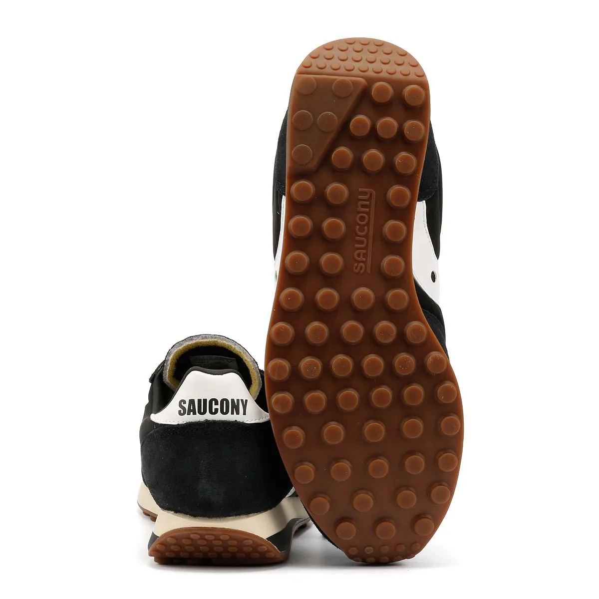 Saucony Trainer 80 Black/White Trainers Trail Tough