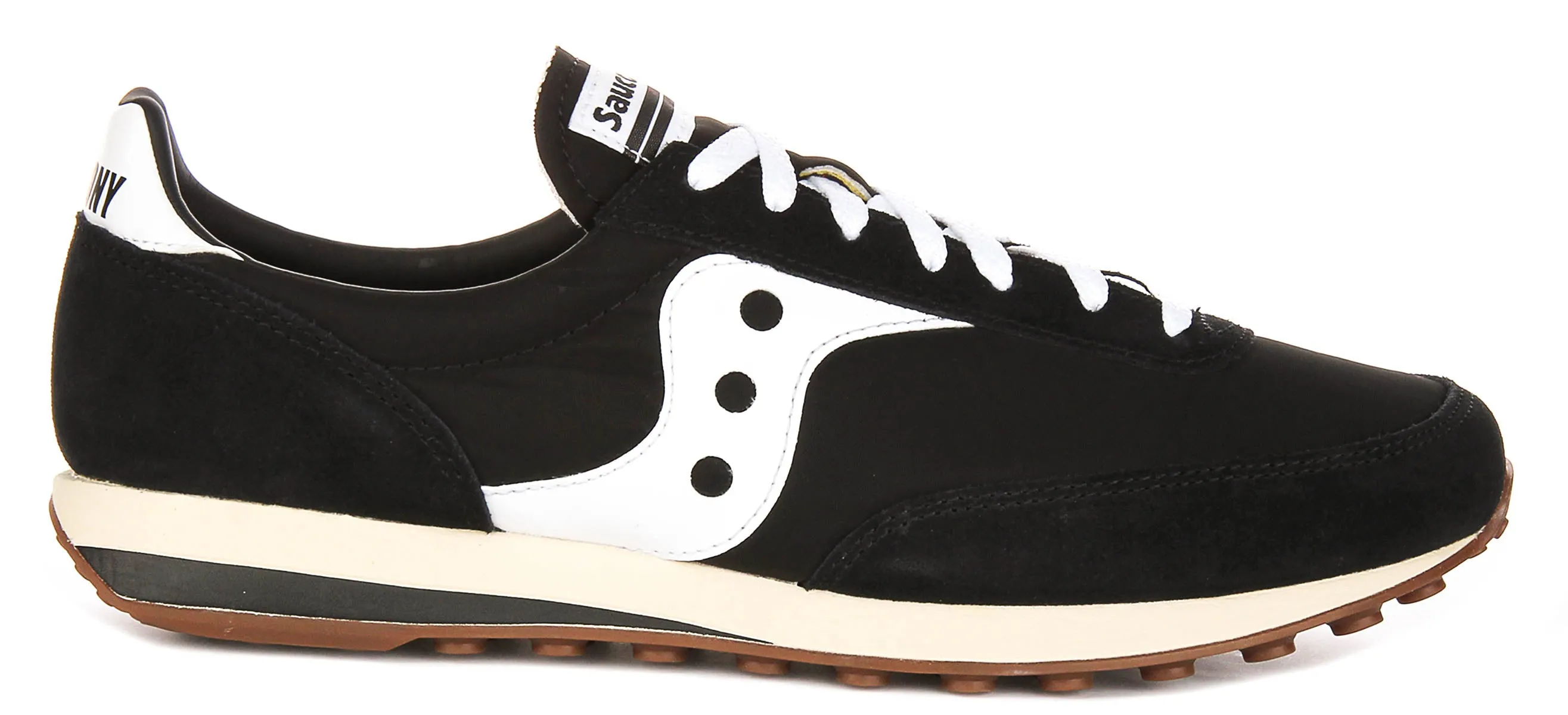 Saucony Trainer 80 In Black White Fast Rebound