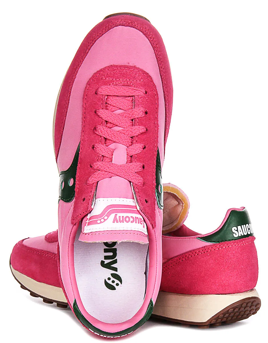 Saucony Trainer 80 In Pink For Unisex Motion Stability